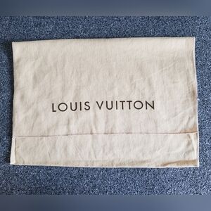 EUC Authentic Small Louis Vuitton Cotton Flannel Envelope Dust/Storage Bag